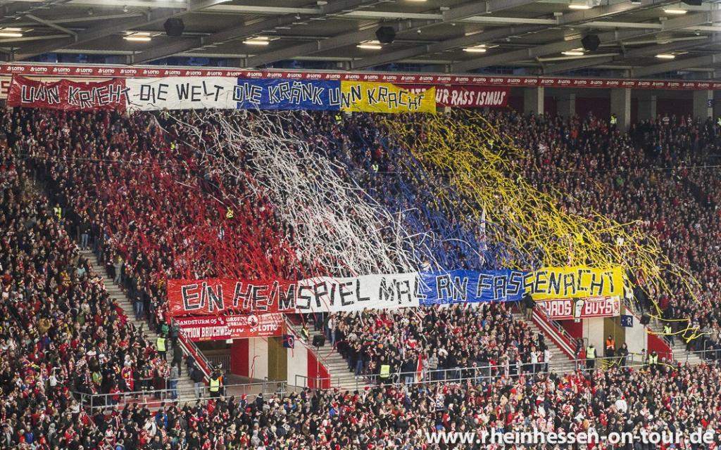 Mainz Choreo gegen Schalke - 1. FSV Mainz 05 e.V. | Choreo