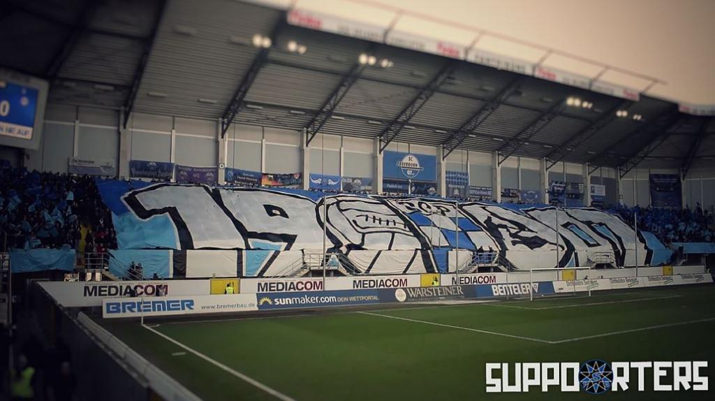Paderborn Choreo gegen Osnabrück - SC Paderborn 07 | Choreo