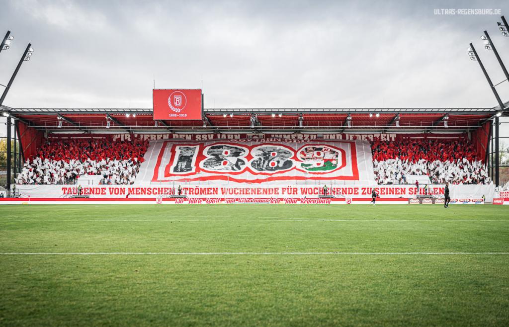 Regensburg Choreo gegen Sandhausen - SSV Jahn Regensburg | Choreo - Bild 2