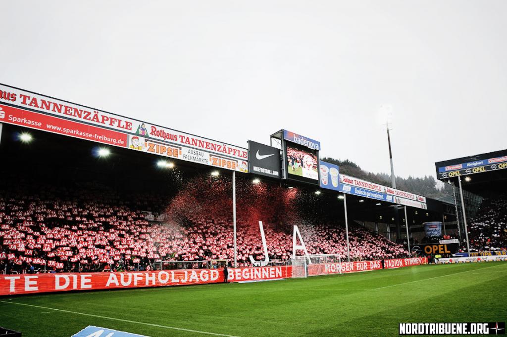 Freiburg Choreo gegen Frankfurt - SC Freiburg e.V. | Choreo