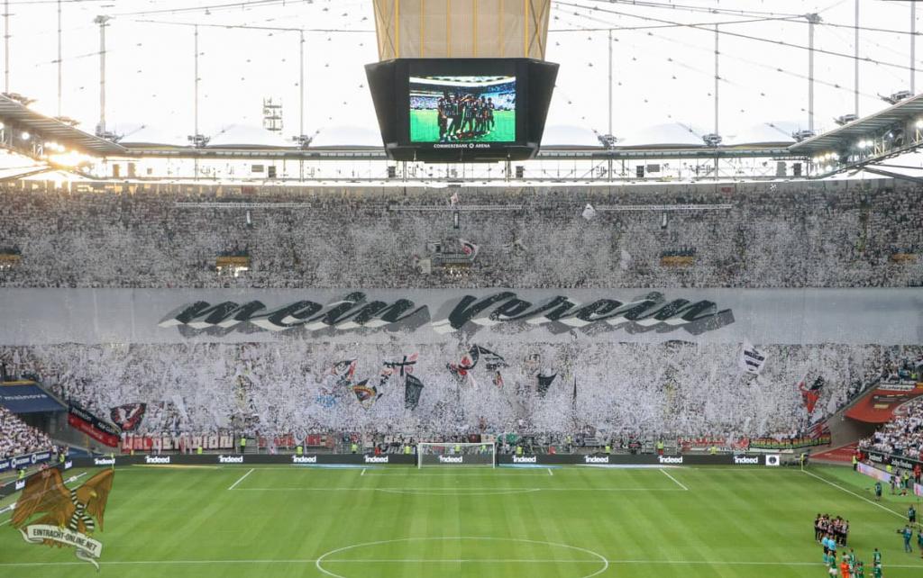 Frankfurt Choreo gegen Tallinn - Eintracht Frankfurt | Choreo