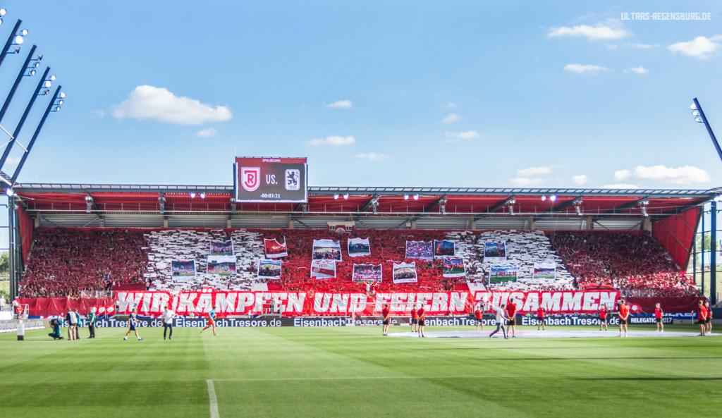 Regensburg Choreo gegen 1860 München - SSV Jahn Regensburg | Choreo