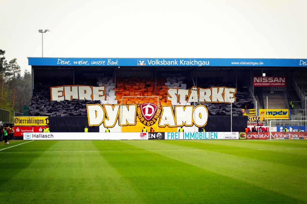 Dynamo Choreo in Sandhausen - SG Dynamo Dresden e.V. | Choreo