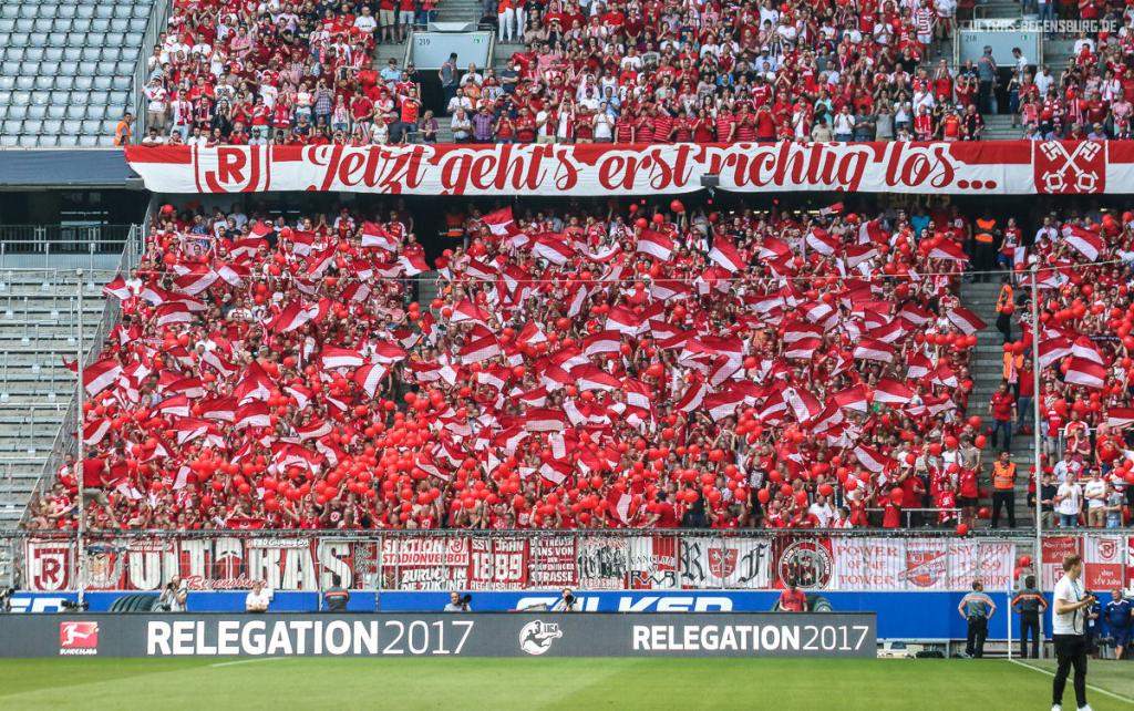 Regensburg Choreo bei 1860 München - SSV Jahn Regensburg | Choreo