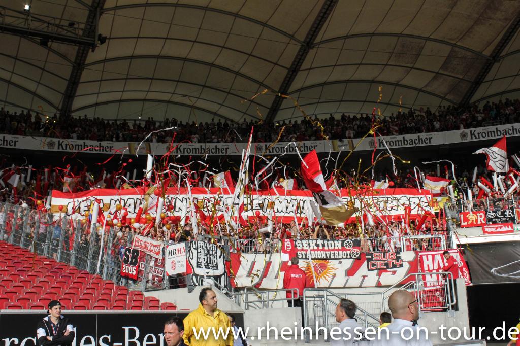 Mainz Choreo in Stuttgart - 1. FSV Mainz 05 e.V. | Choreo