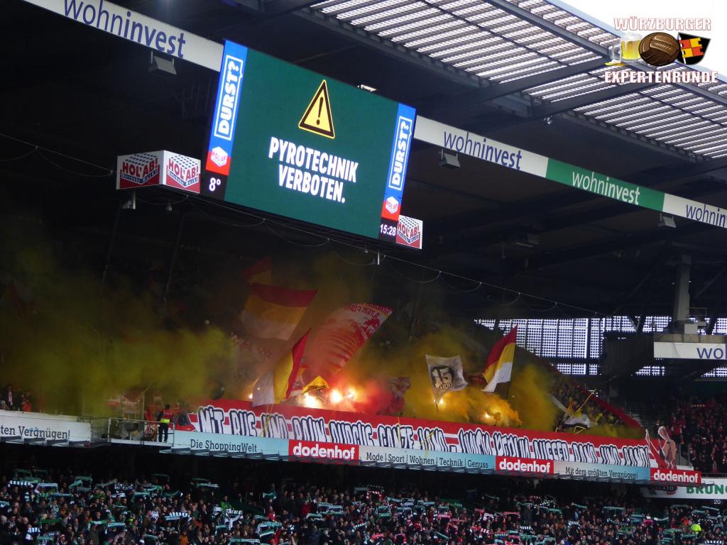 Union Berlin zündet in Bremen - 1. FC Union Berlin e.V. | Pyroshow