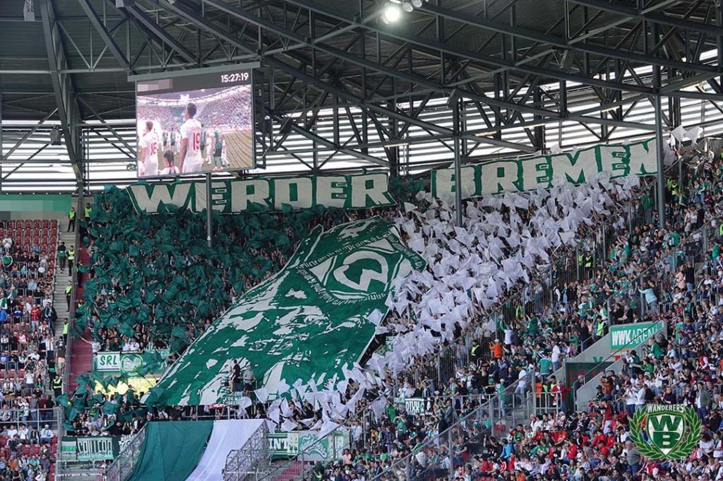 Bremen Choreo in Augsburg - Werder Bremen | Choreo