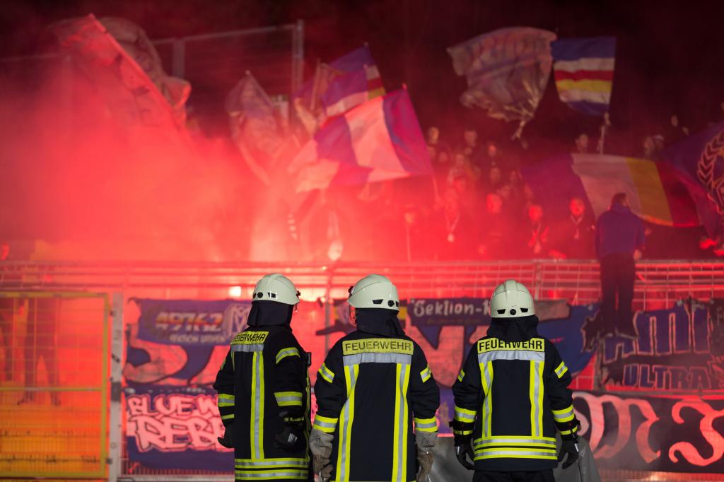 Meppener Pyro-Show in Jena - SV Meppen | Pyroshow - Bild 2