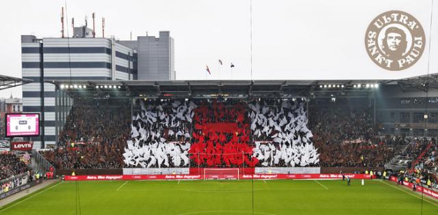 St. Pauli Choreo gegen Magdeburg
