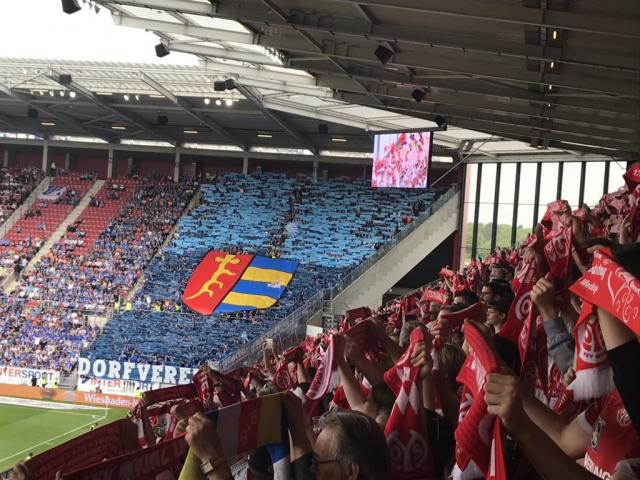 Hoffenheim mit Choreo gegen Mainz!