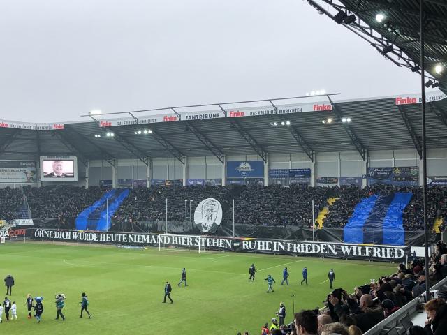 Choreo für verstorbenen Präsidenten!
