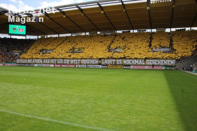 Aachen Choreo gegen Leverkusen
