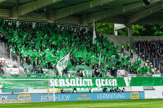 SpVgg Fürth Choreo in Aue