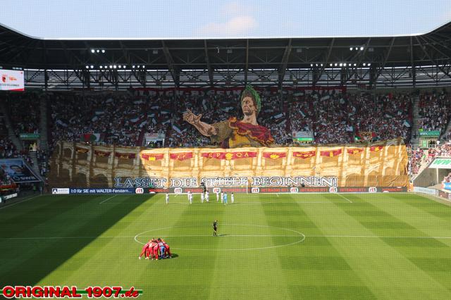 Augsburg Choreo gegen Union Berlin