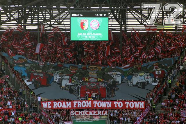 Bayern Choreo in Augsburg