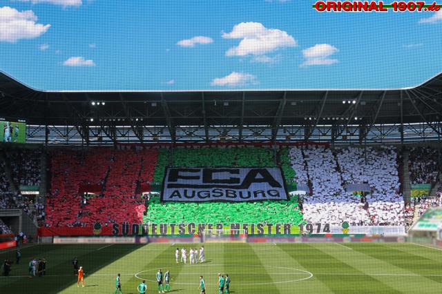 Augsburg Choreo gegen Bremen