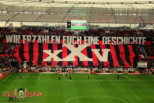 Leverkusen Choreo gegen Berlin