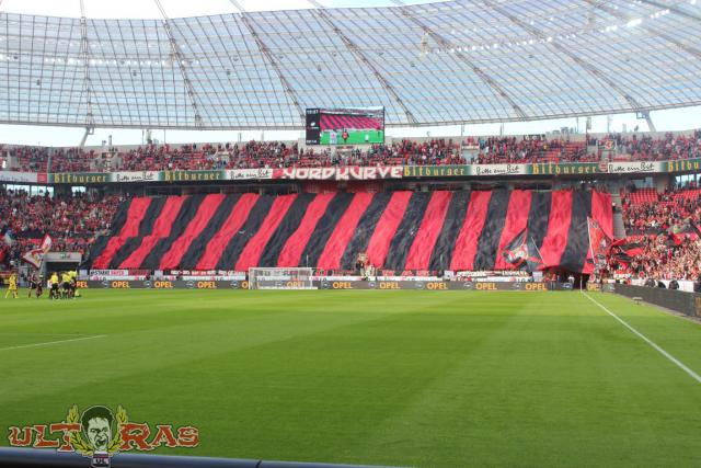 Leverkusen Choreo gegen Hannover
