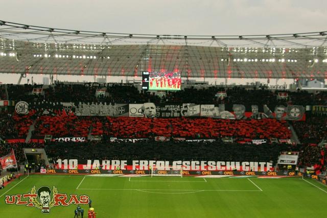 Leverkusen Choreo gegen Köln