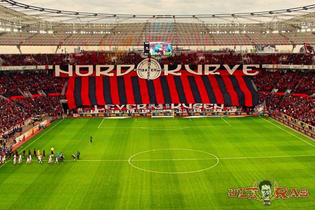 Leverkusen Choreo gegen Köln