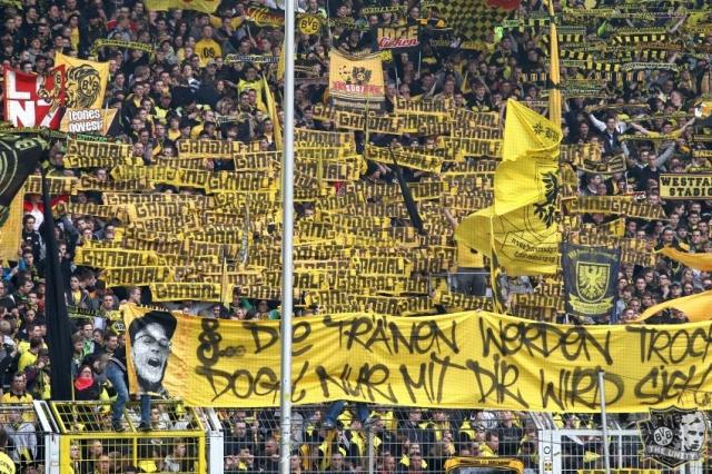 Dortmund Choreo gegen Bremen