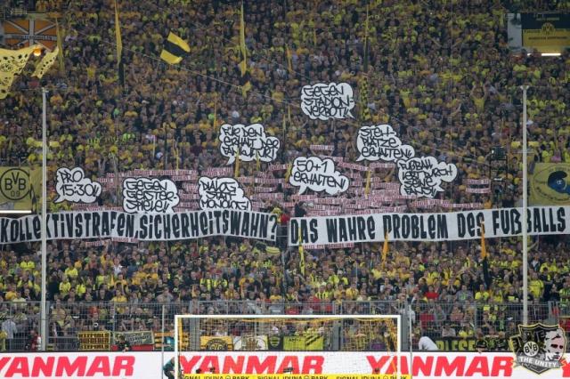 Dortmund Choreo gegen Bremen