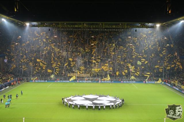 Dortmund Choreo gegen Donezk