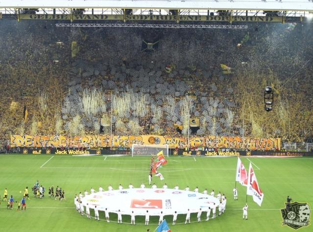 Dortmund Choreo gegen Hamburg