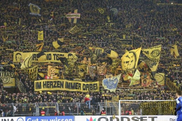 Dortmund Choreo gegen Ingolstadt