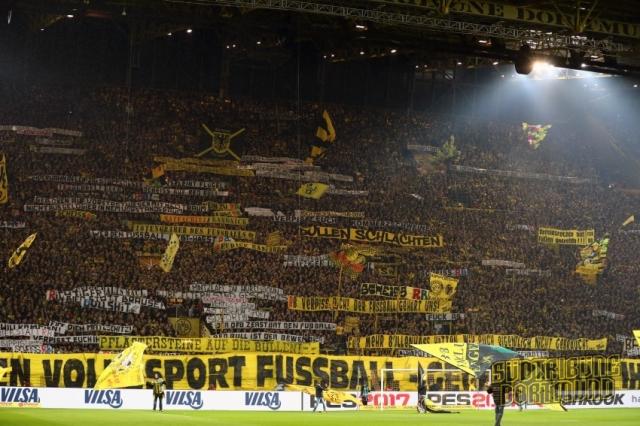 Dortmund Choreo gegen Leipzig