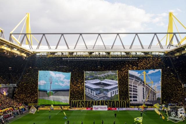 Dortmund Choreo gegen München