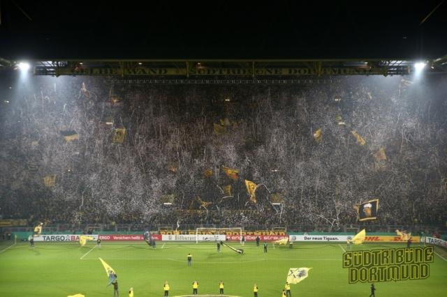 Dortmund Choreo gegen Union Berlin