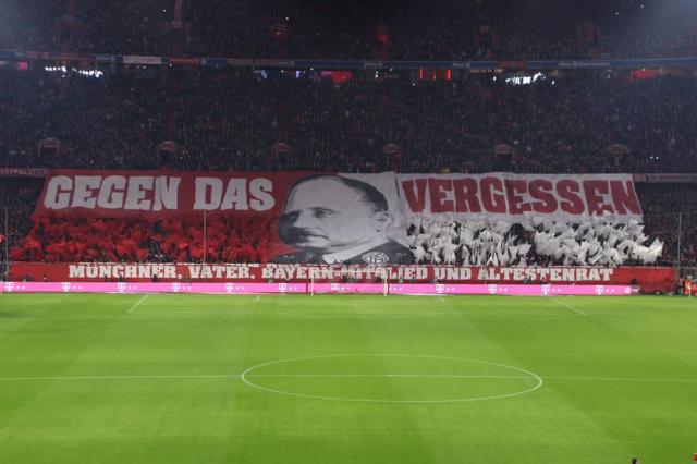 Bayern Choreo gegen Schalke 04