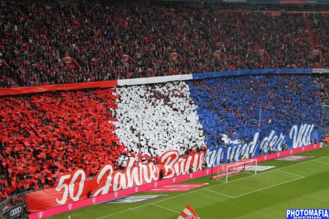 Bayern Choreo gegen Bochum