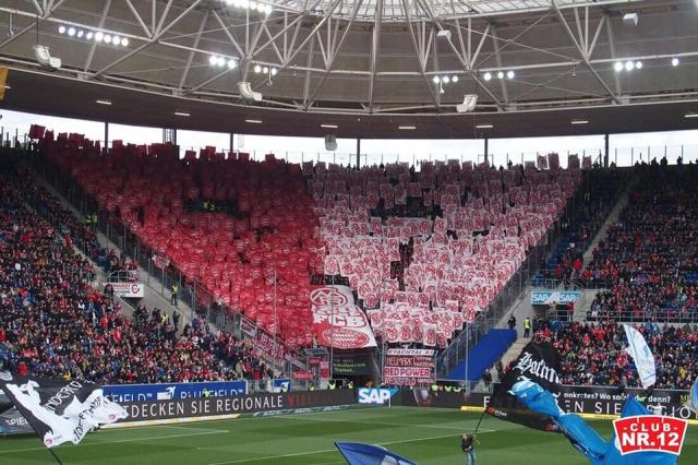 Bayern Choreo in Hoffenheim