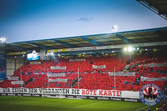 Bielefeld Choreo gegen Bochum