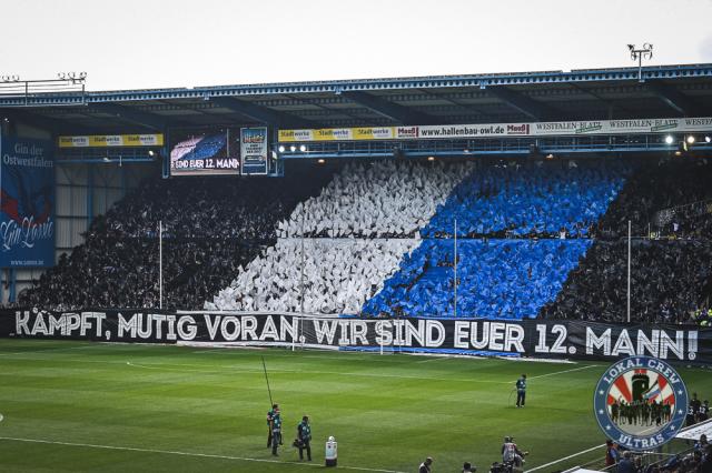 Bielefeld Choreo gegen Braunschweig