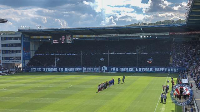 Bielefeld Choreo gegen Dresden