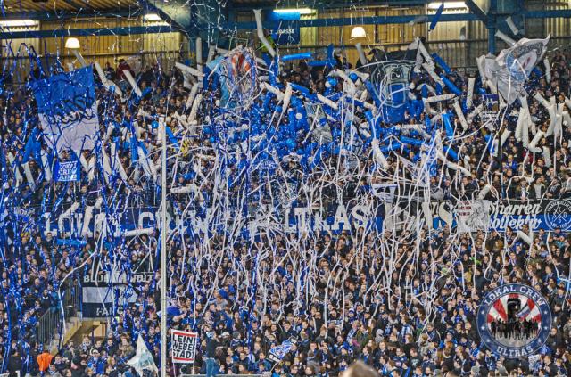 Bielefeld Choreo gegen Duisburg