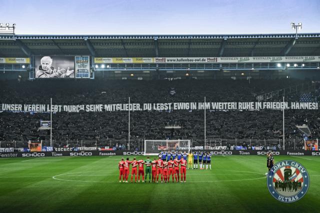 Bielefeld Choreo gegen Heidenheim