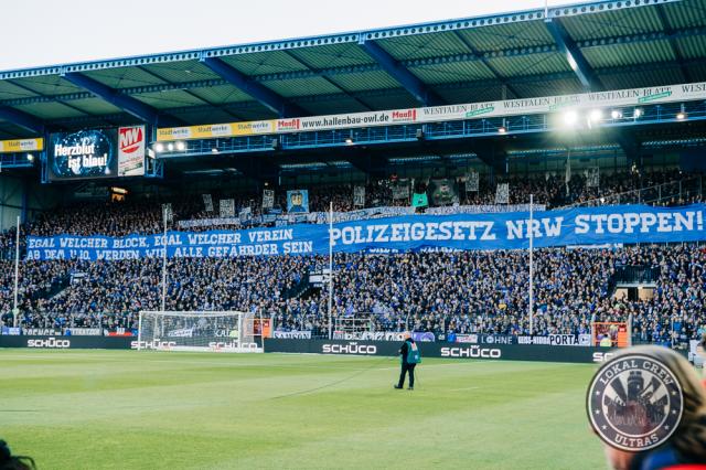 Bielefeld Choreo gegen Köln