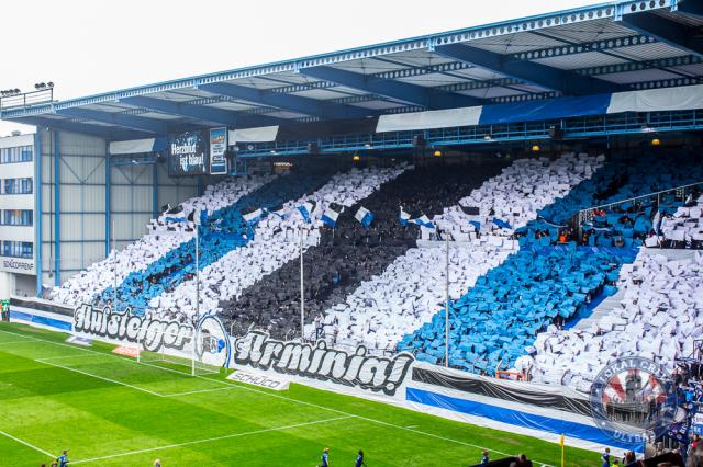 Bielefeld Choreo gegen Regensburg