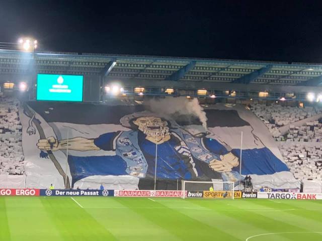 Bielefeld Choreo gegen Schalke