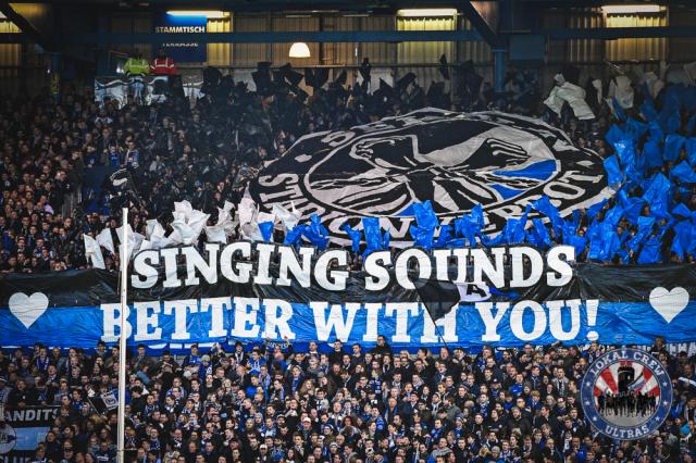 Bielefeld Choreo gegen Stuttgart