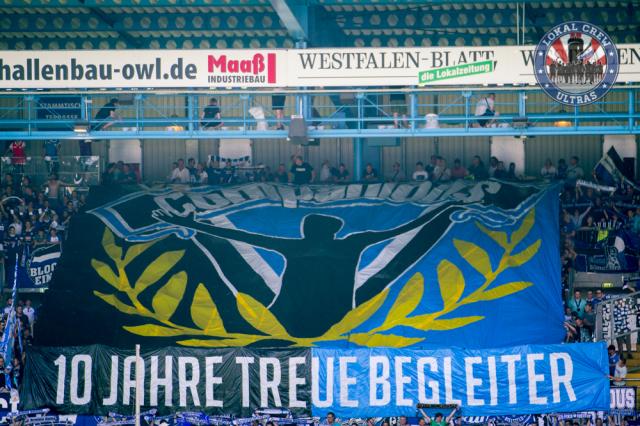Bielefeld Choreo gegen Union Berlin