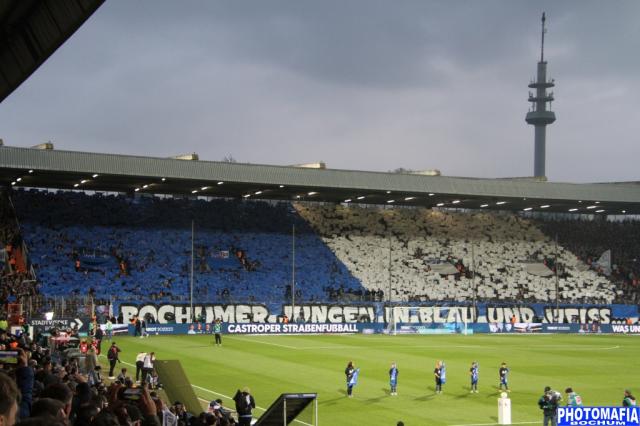 Bochum Choreo gegen Dortmund