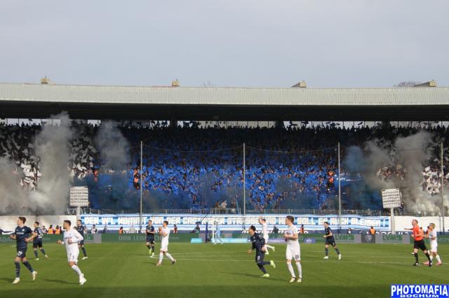 Bochum Choreo gegen Freiburg