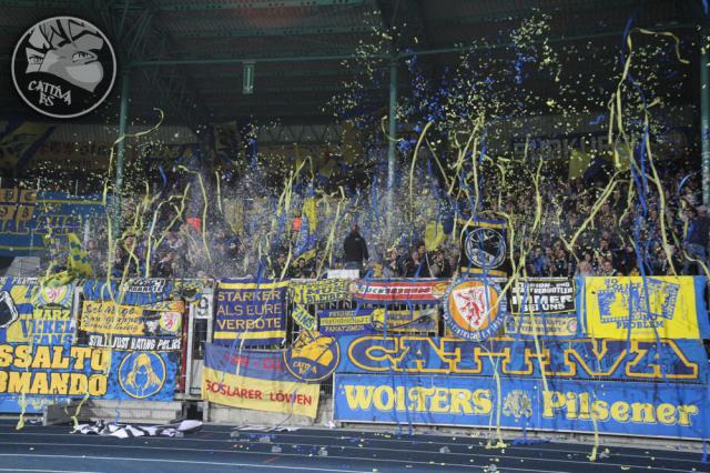 Braunschweig Choreo gegen Freiburg
