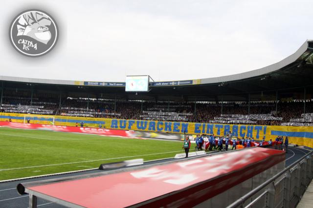 Braunschweig Choreo gegen Fürth