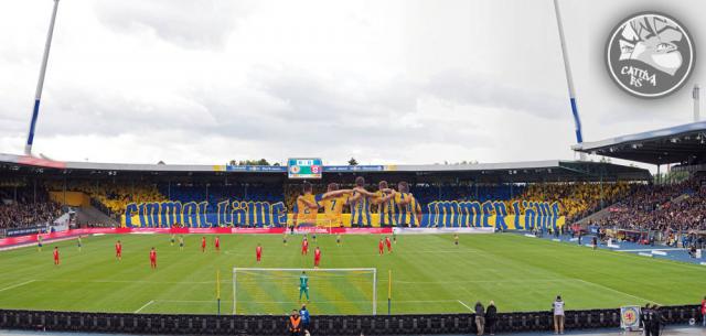Braunschweig Choreo gegen Halle